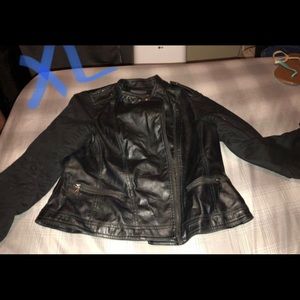 Leather jacket